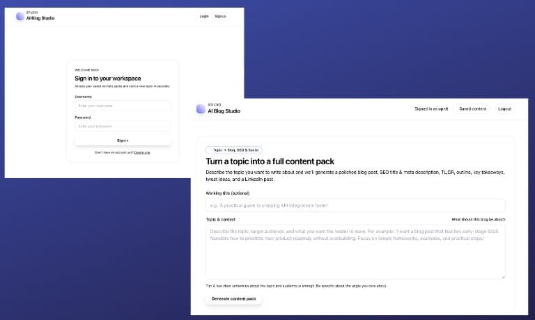 AI Content Generator